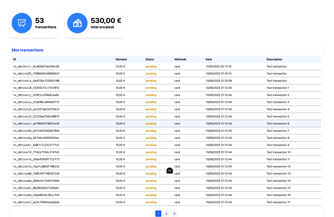 Plateforme de paiement
